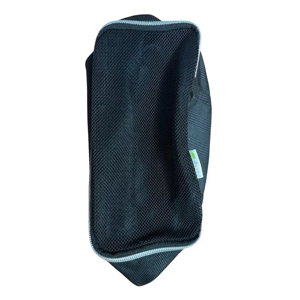 Itzy Ritzy Black Herringbone Boss Backpack Diaper Bag w/ Packing Cubes & Accesso